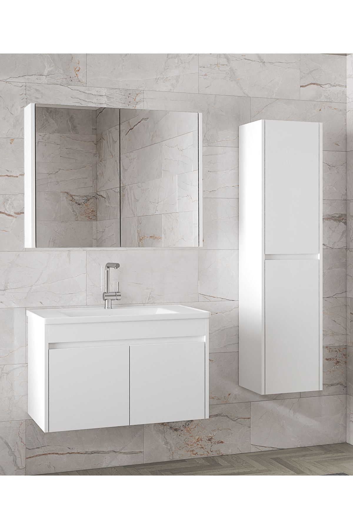 Viola%20Beyaz%20(65%2035)%20115%20Cm%20Mdf%20Boy%20Dolaplı%20Lavabolu%20Mdf%20Banyo%20Dolabı%20Seti%20**hazır%20Kurulu**