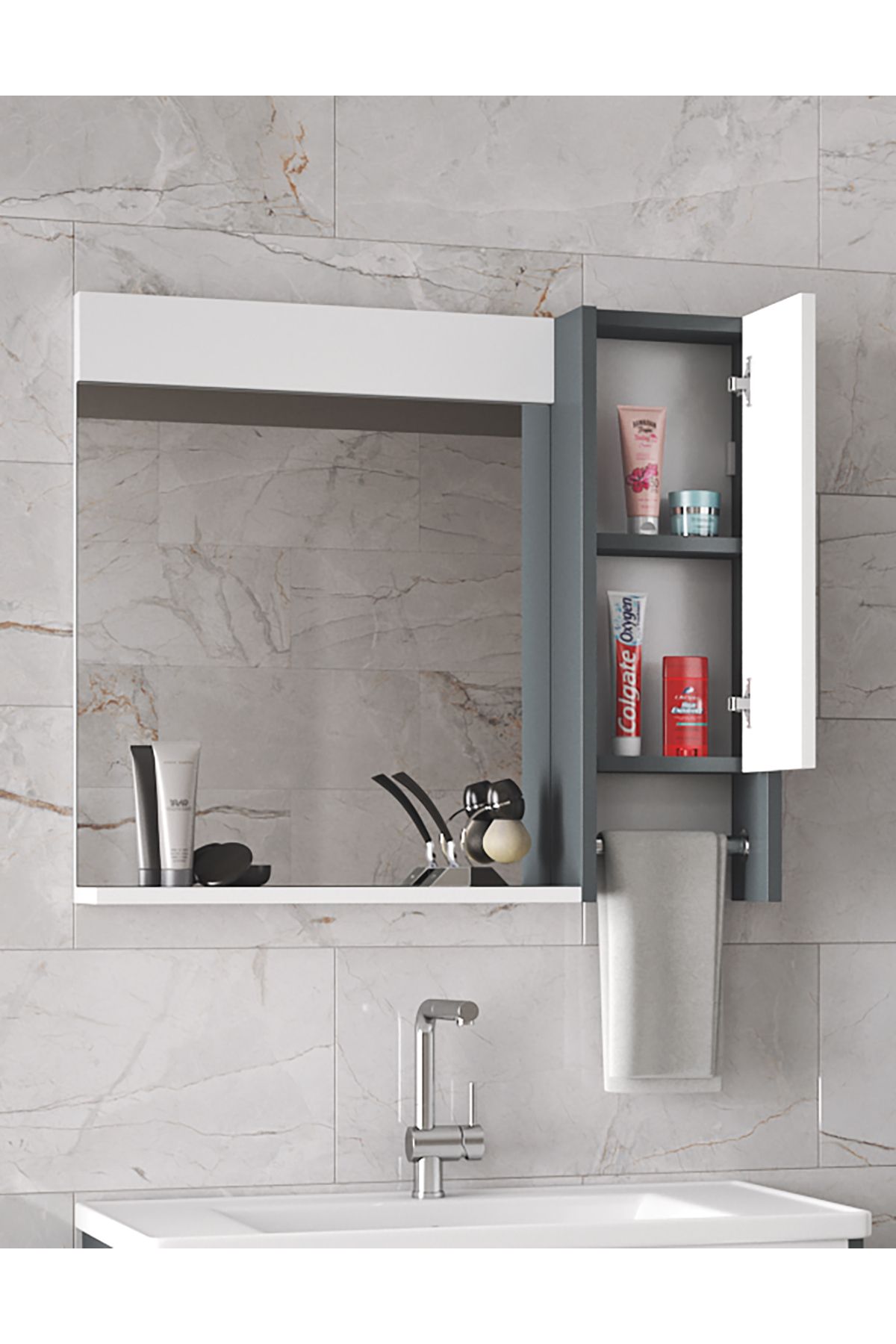 Okyanus%2080%20cm-MDF%20Banyo%20aynası,%20havluluklu%20ayna,%20Çok%20Amaçlı%20Aynalı%20Banyo%20Dolabı,%20Raflı%20ayna