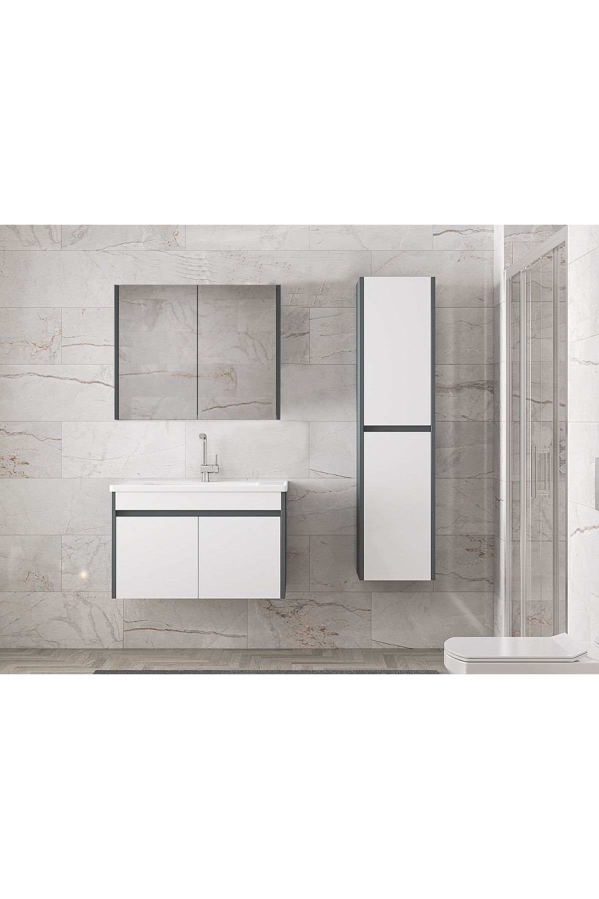 Estella-ea%20(65%2035)%20100%20Cm%20Ayna%20Dolaplı%20Boy%20Dolaplı%20Lavabolu%20Mdf%20Banyo%20Dolabı%20Seti%20**hazır%20Kurulu