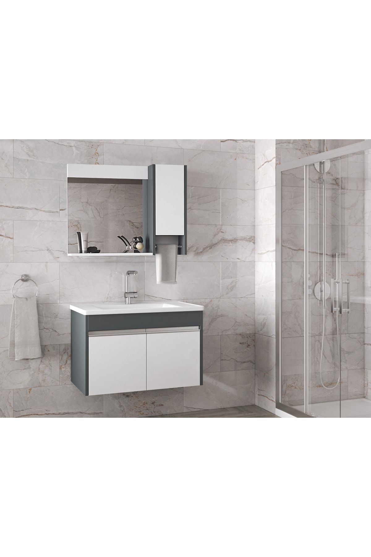 Visente-oa%2080%20Cm%20Ayna%20Dolaplı%20Sermik%20Lavabolu%20Mdf%20Banyo%20Dolabı%20Seti%20**hazır%20Kurulu**