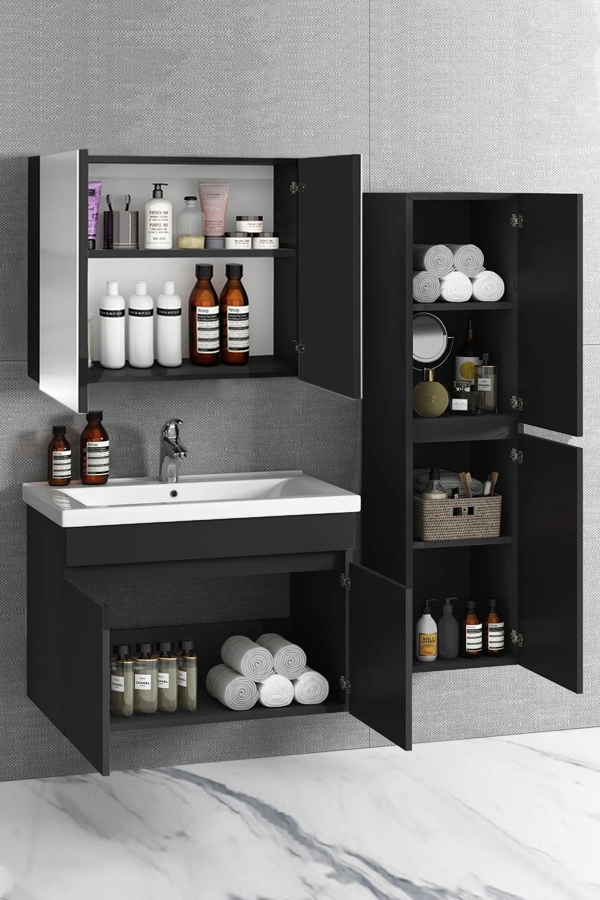 Viola-siyah%20(65%2035)%20100%20Cm%20Mdf%20Boy%20Dolaplı%20Seramik%20Lavabolu%20Banyo%20Dolabı%20Seti**hazır%20Kurulu**